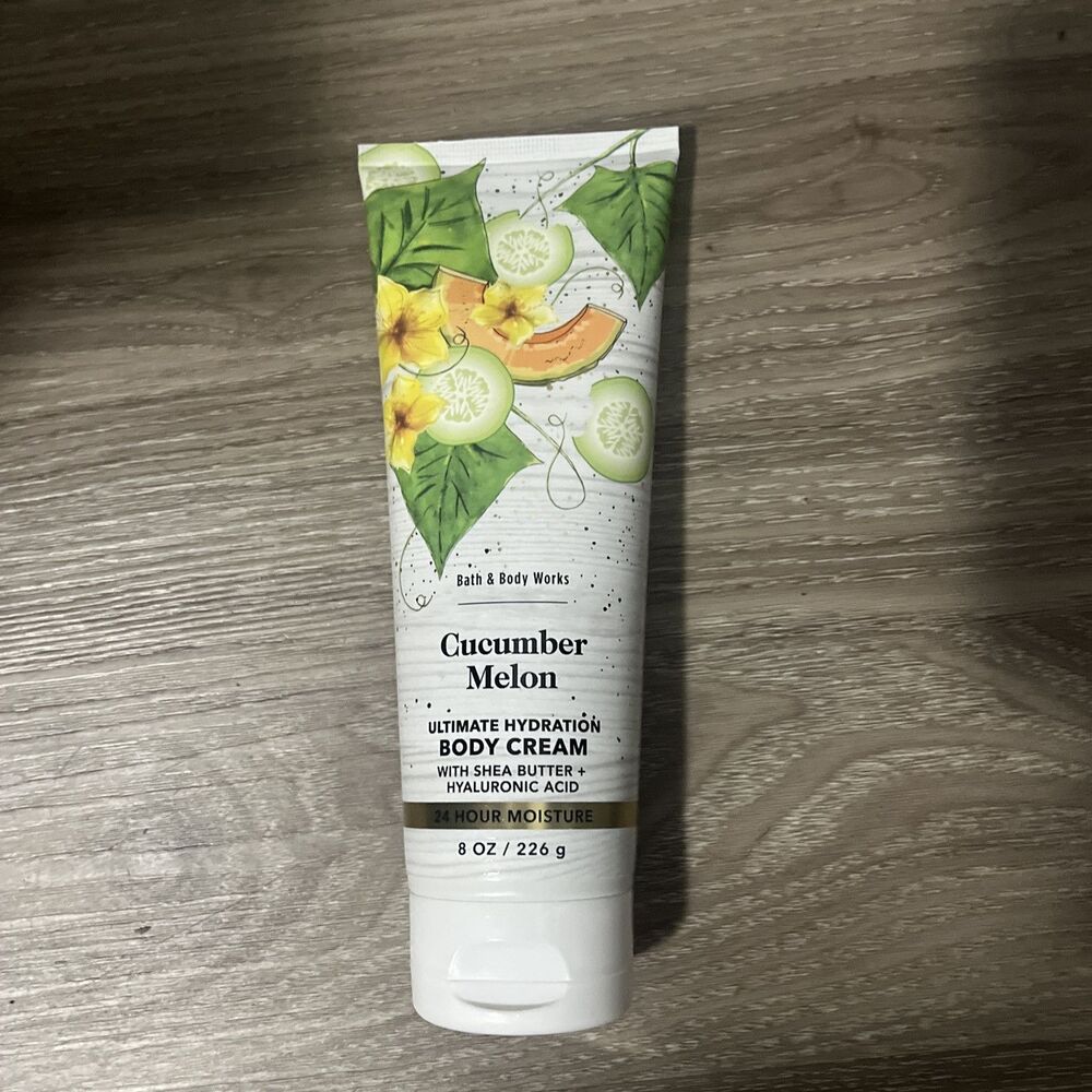 BATH & BODY WORKS CUCUMBER MELON ULTIMATE HYDRATION BODY CREAM